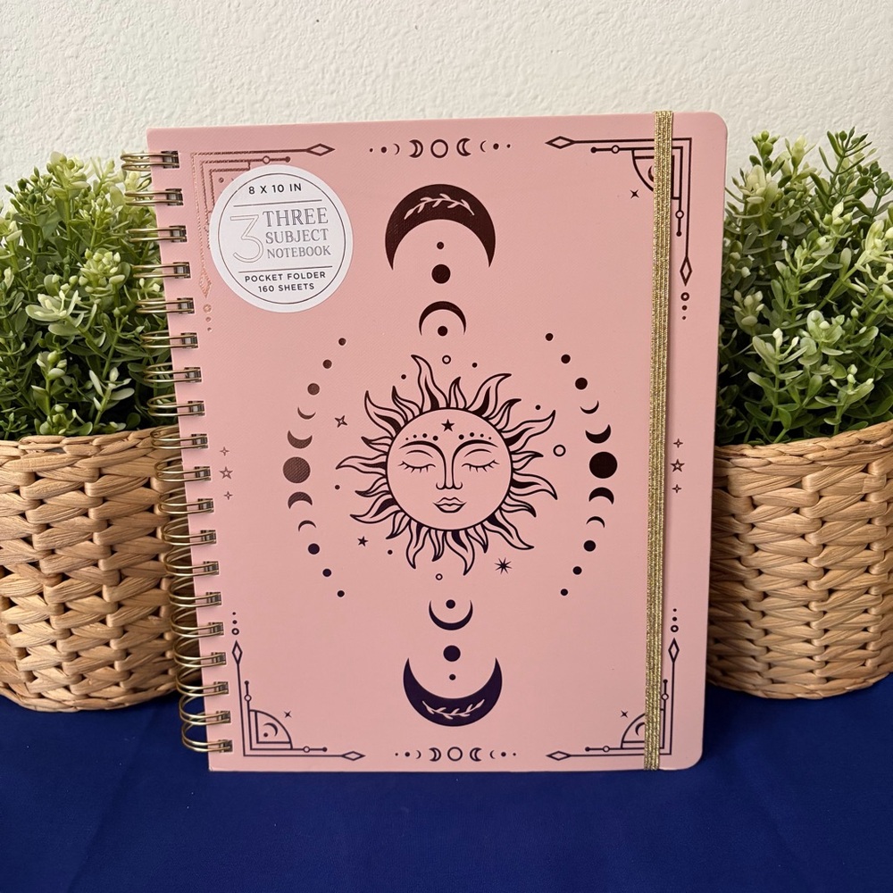 Sun and Moon Celestial Notebook